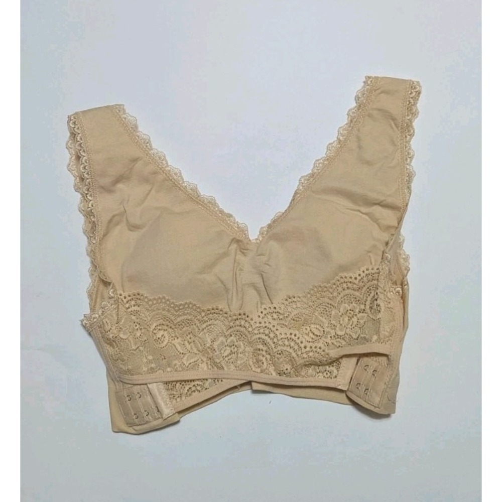 I Closam Sport Bra Fitness Gym Yoga Tan Size 5XL